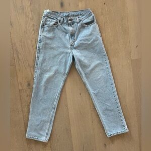 Vintage Levi's 540 Light Blue Straight 90’s Jeans- bronze tab